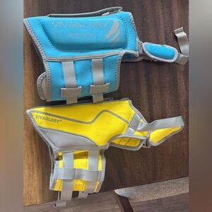 Dog Life Jacket - Blue and Yellow